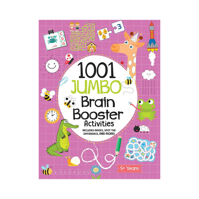 1001 Ultimate Brain Booster Activities – 5+ Years - BooxWorm