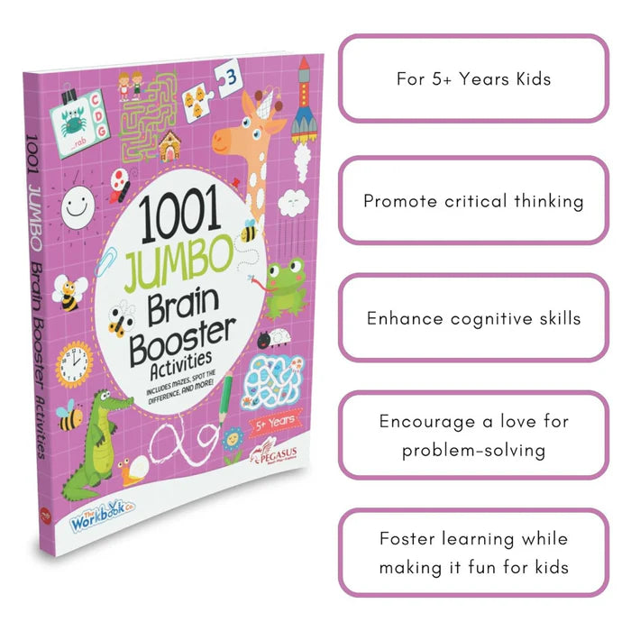 1001 Ultimate Brain Booster Activities – 5+ Years - BooxWorm