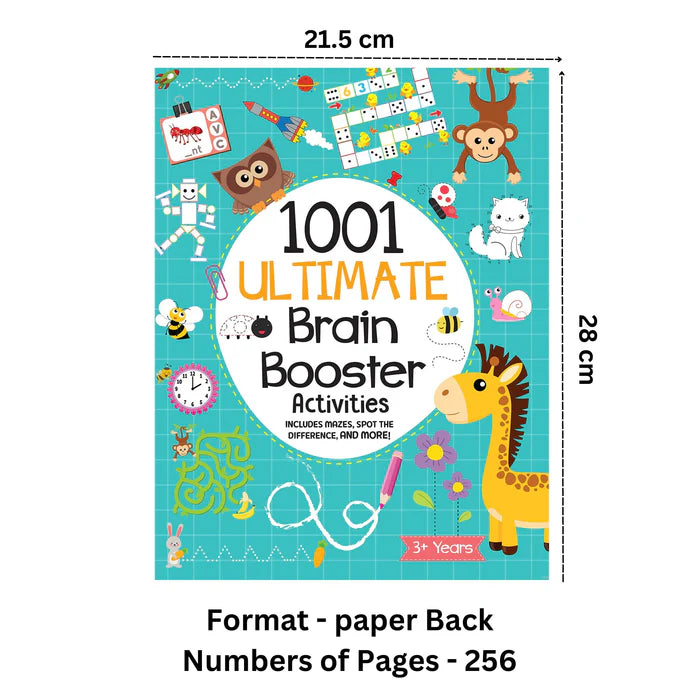 1001 Ultimate Brain Booster Activities - BooxWorm