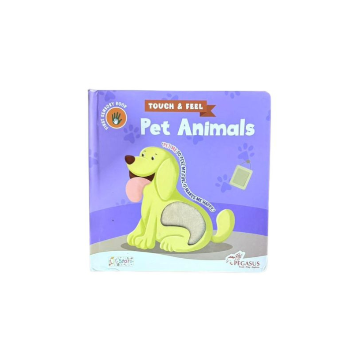 Pet Animals-Board Book(Touch & Feel)
