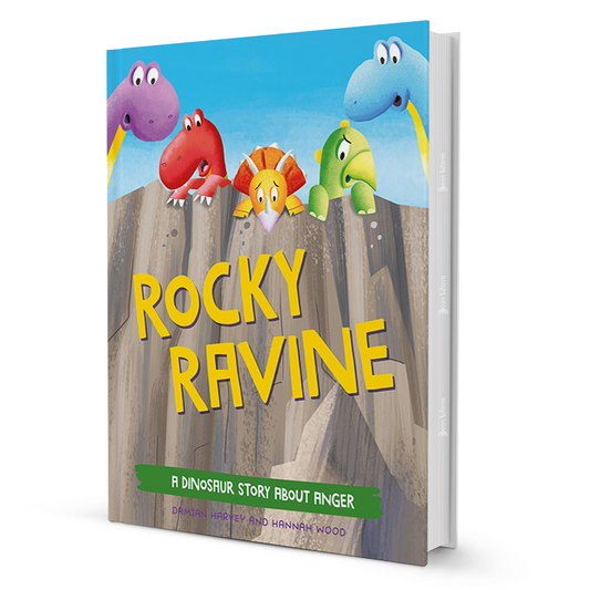 A Dinosaur Story - Rocky Ravine - A Dinosaur Story About Anger By Damian Harvey - BooxWorm