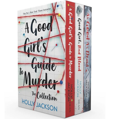 A Good Girl's Guide to Murder boxed set by Holly Jackson, young adult thriller fiction book collection