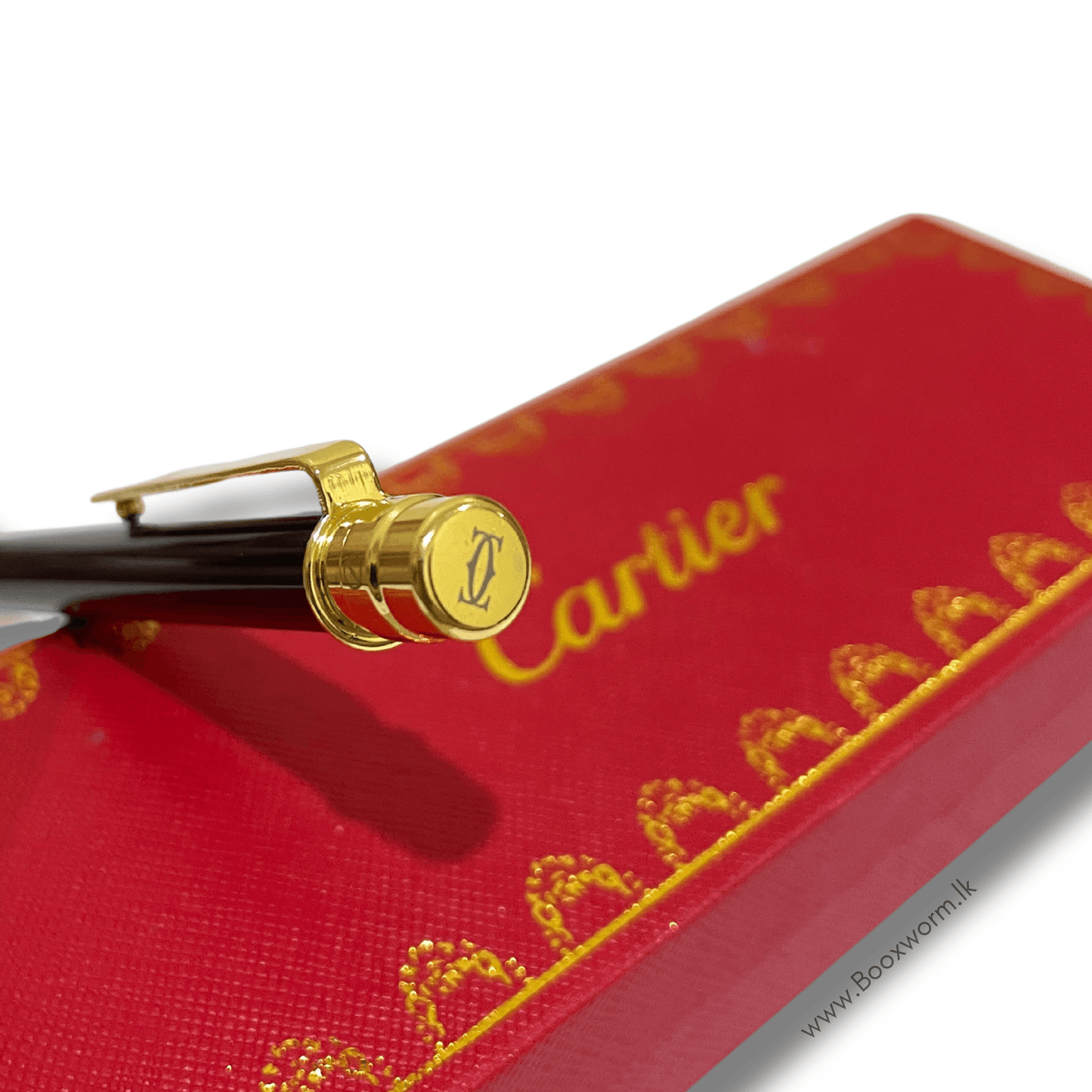 Cartier Slim Ballpoint Pen – Black Elegance Redefined - BooxWorm