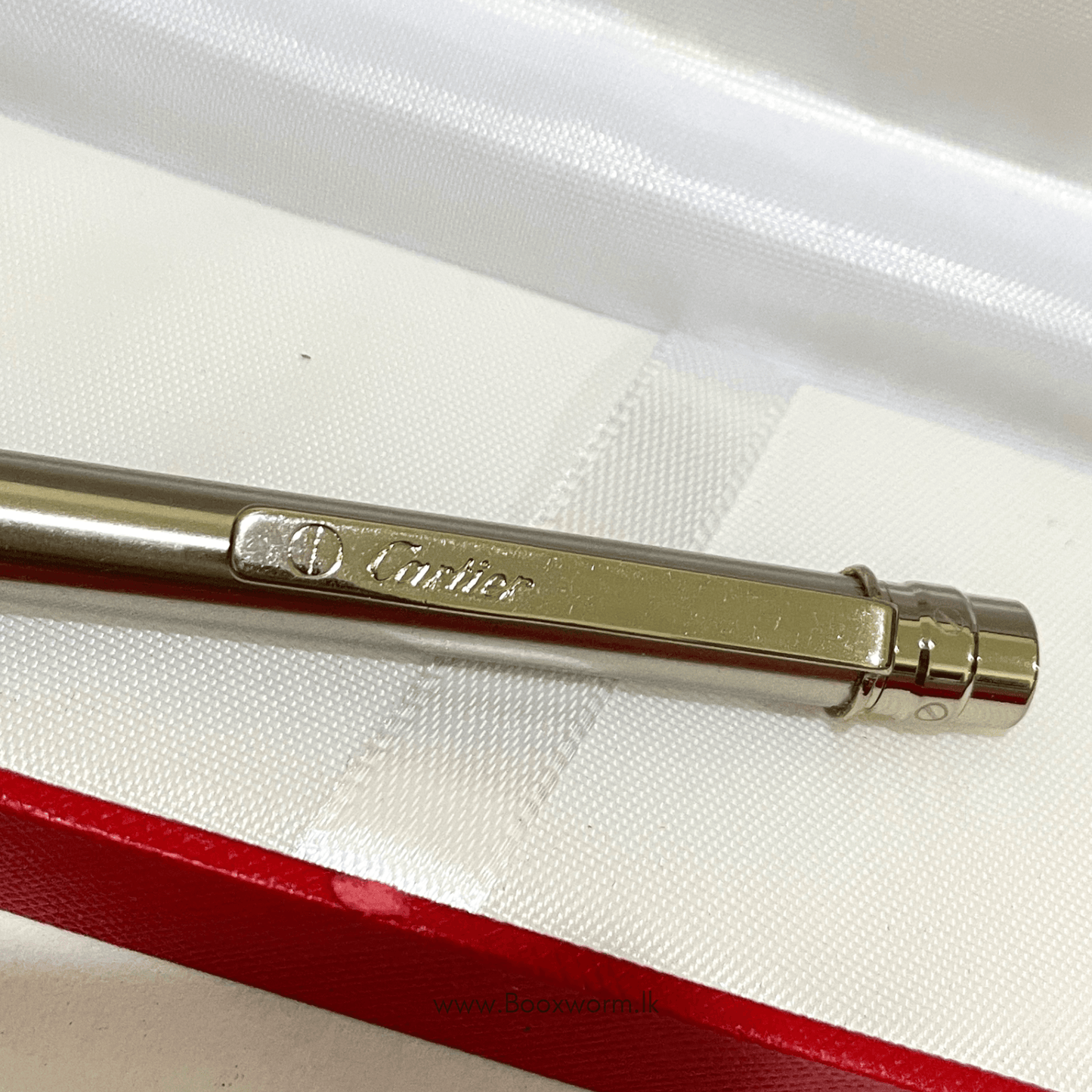 Cartier Slim Ballpoint Pen – Silver - BooxWorm