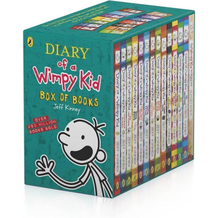 Buy Diary of a Wimpy Kid Complete 15 Book Box Set by Jeff