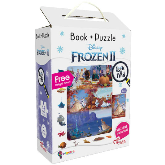 Disney Frozen Puzzle - 48 pc Puzzle Frozen (Book + Puzzle) - BooxWorm