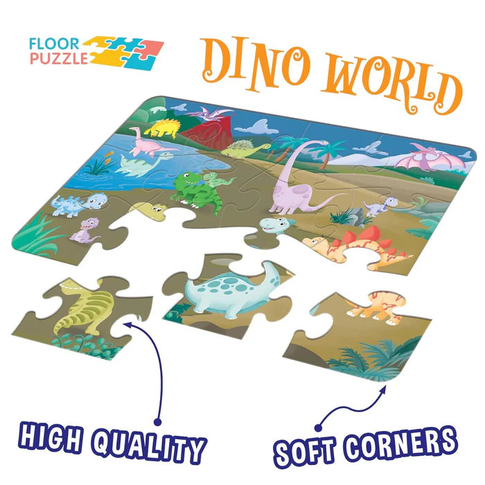 Floor Puzzles - Dino World - BooxWorm