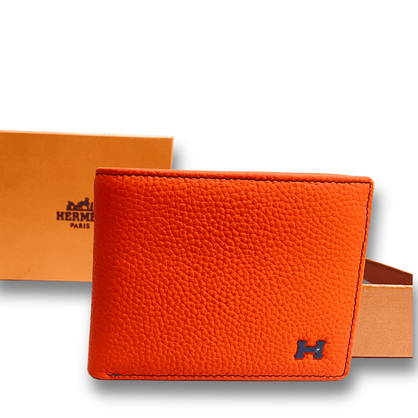 Hermes Chic Boutique Men’s Bifold Wallet - BooxWorm