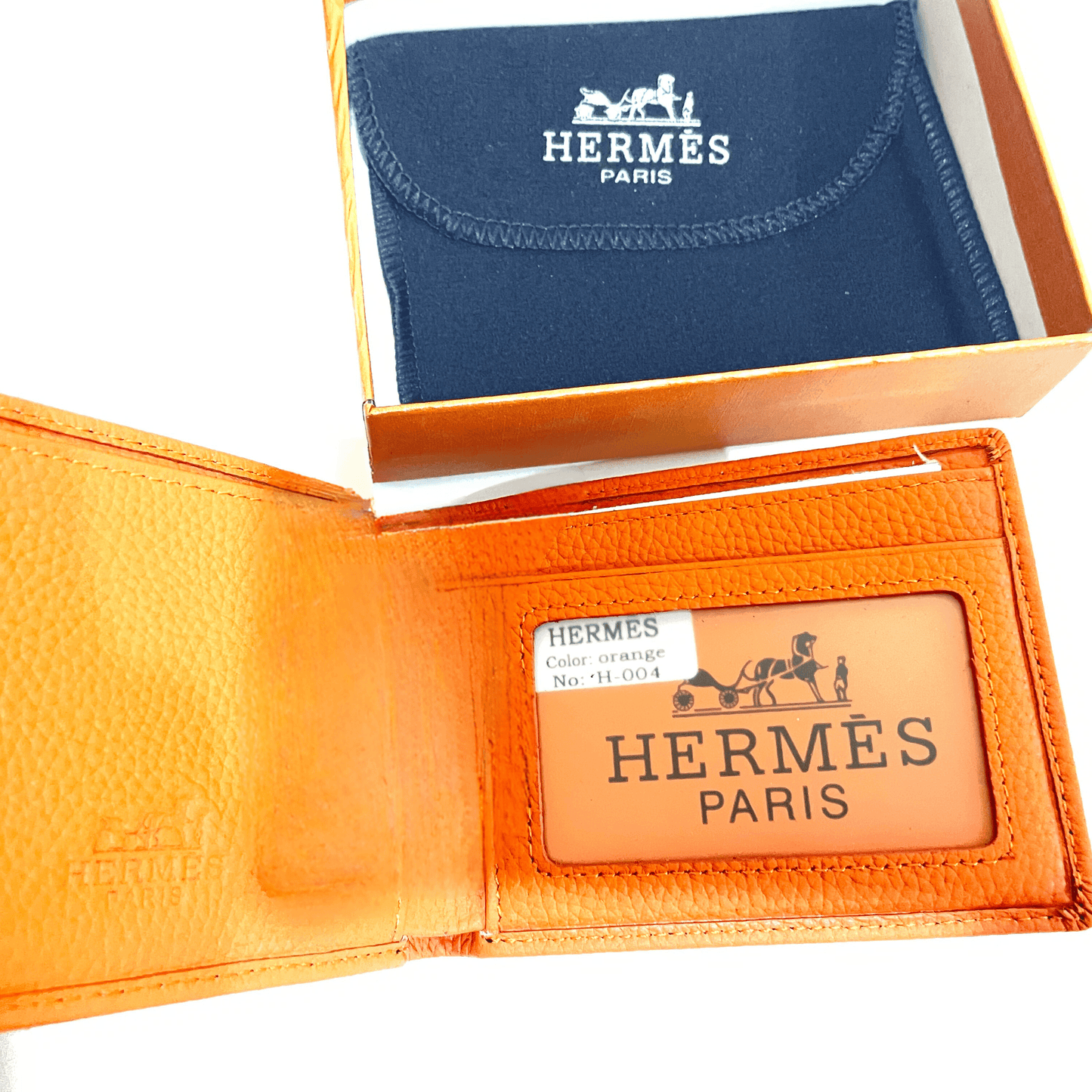 Hermes Chic Boutique Men’s Bifold Wallet - BooxWorm