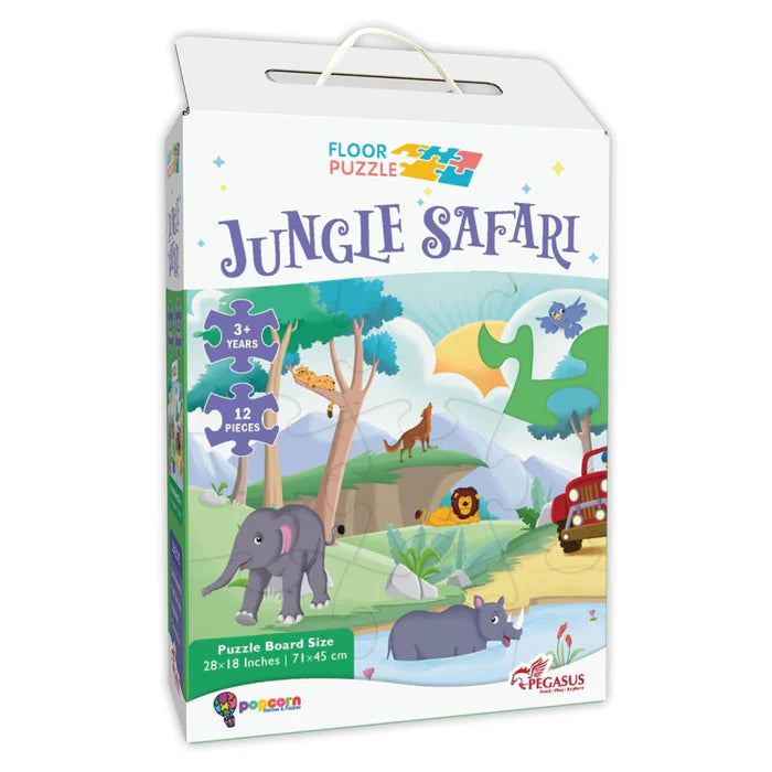 Jungle Safari- (FLOOR PUZZLE) - BooxWorm