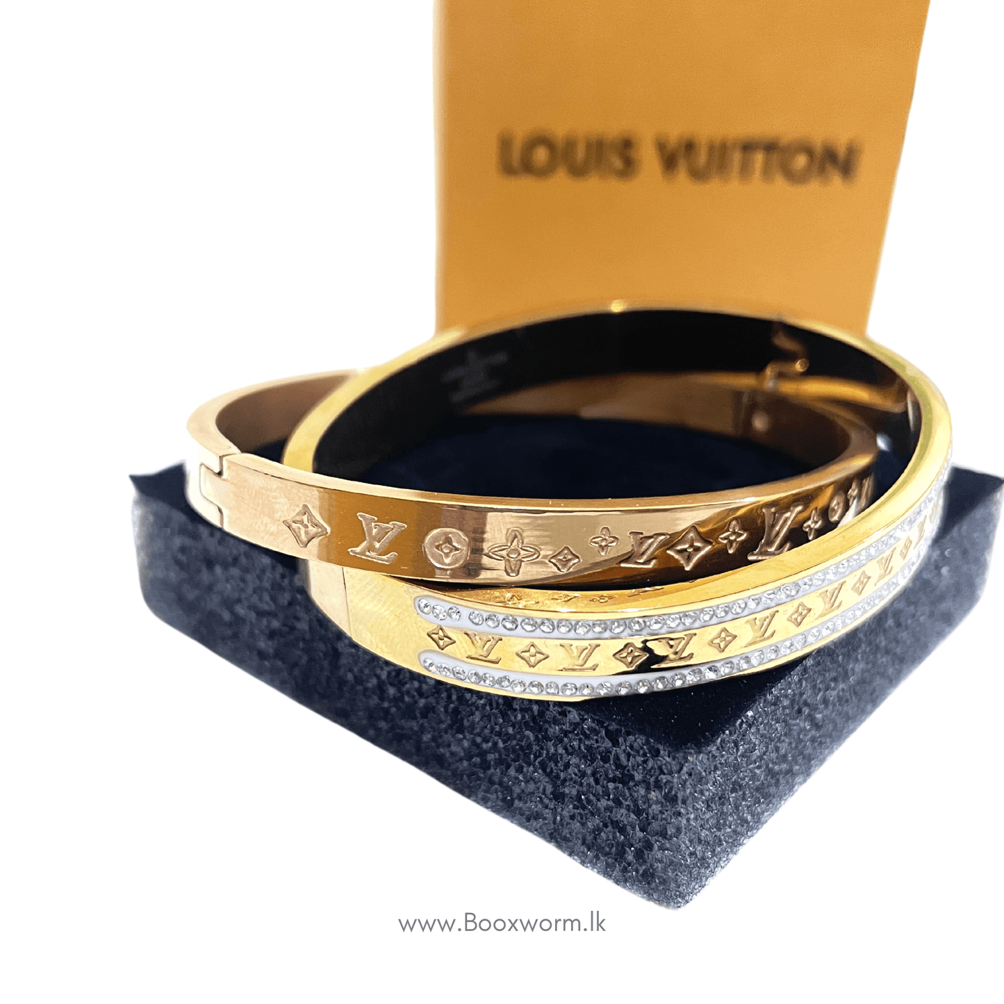 Louis Vuitton Nanogram Strass Bracelet - BooxWorm