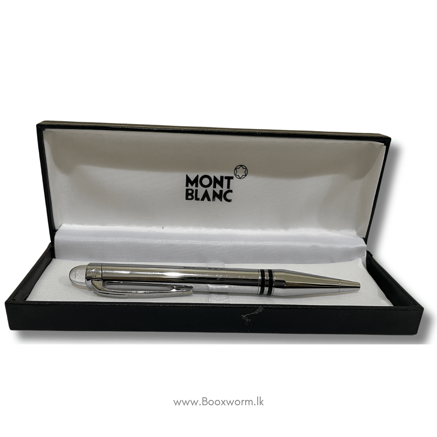Montblanc Luxury Ballpoint Pen – Silver - BooxWorm