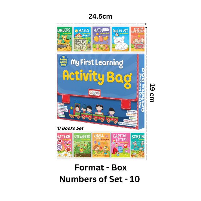 My First Learning - Activity Books Bag - BooxWorm