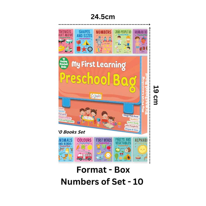 My First Learning Bag - Preschool Bag - BooxWorm