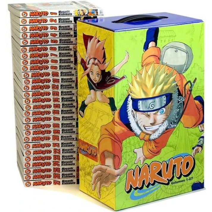 Naruto Box Set Vol 1-27 by Masashi Kishimoto - BooxWorm