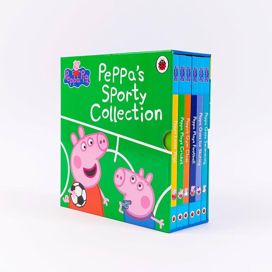 Peppa's Sporty Collection - 6 Books Peppa Pig - BooxWorm