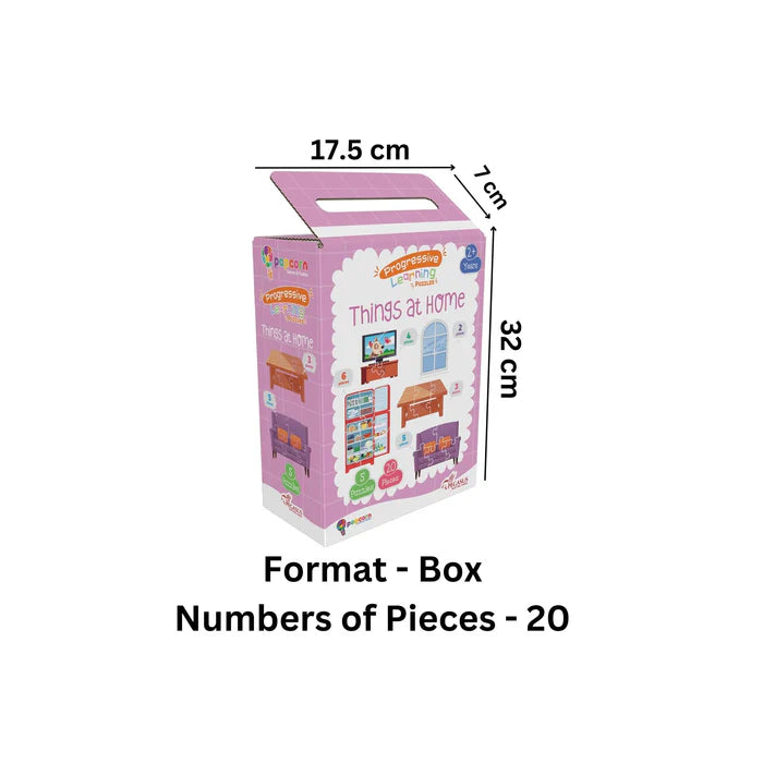 Progressive Learning Puzzles - Things at Home - BooxWorm