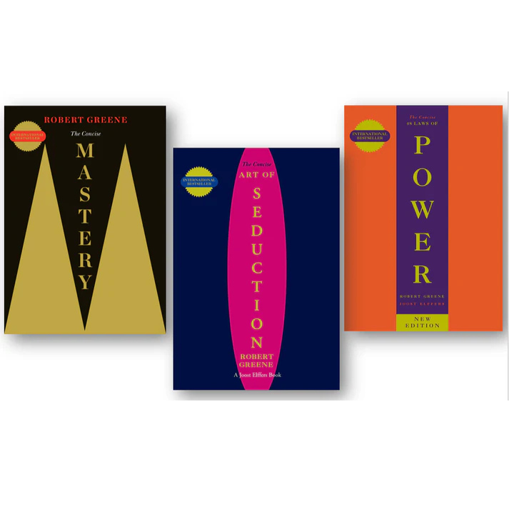 Robert Greene 3-Book Set: The Concise Laws of Human - BooxWorm