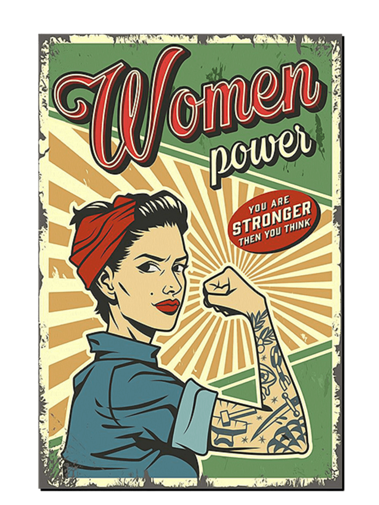 Women Power Poster - BooxWorm