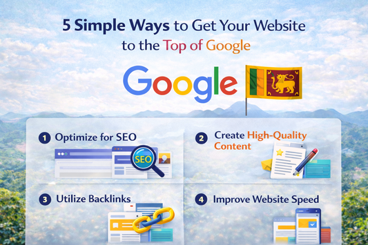 5 Simple Ways to Get Your Website to the Top of Google