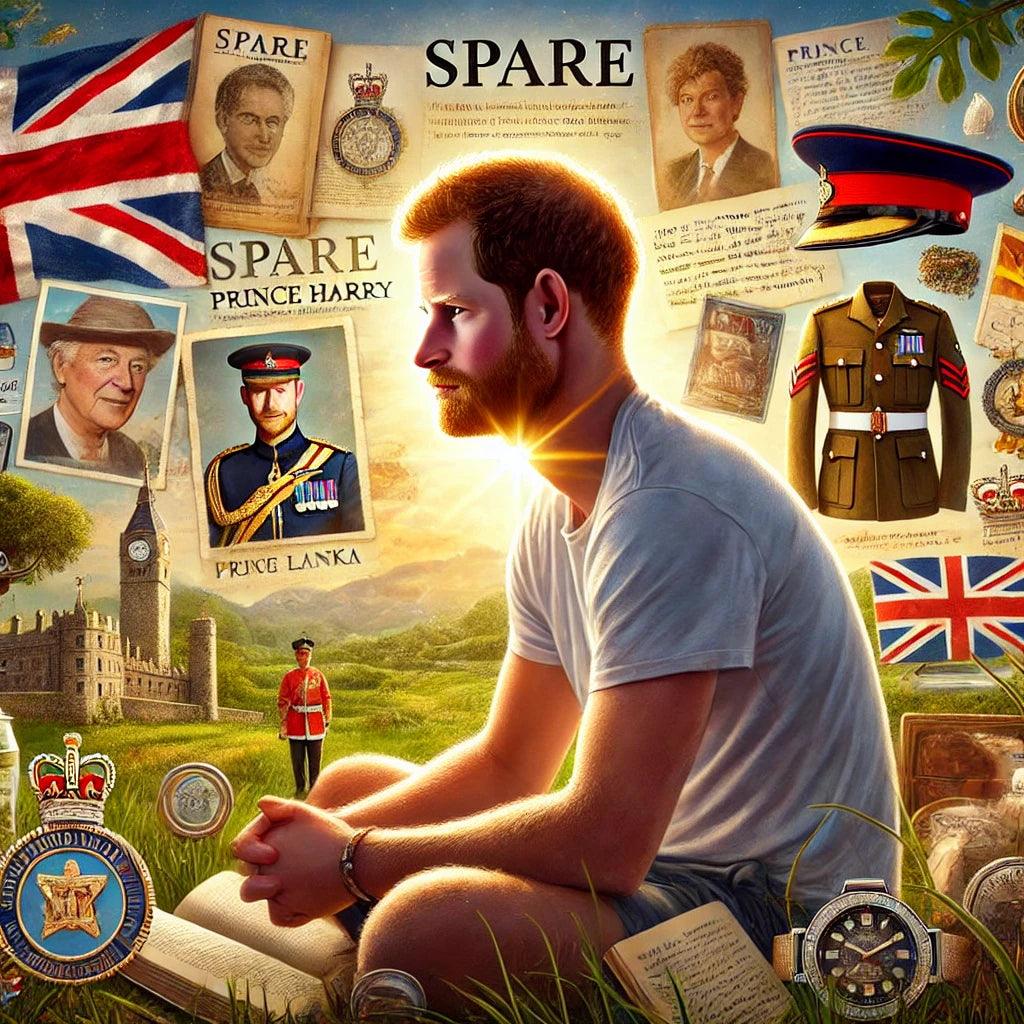 Explore the Candid Memoir "Spare" by Prince Harry – Now Available in Sri Lanka - BooxWorm