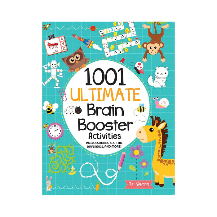 1001 Ultimate Brain Booster Activities - BooxWorm
