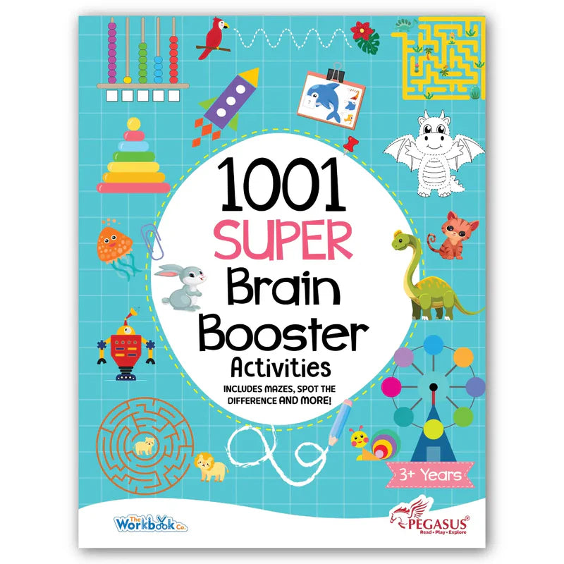 1001 Super Brain Booster Activities for Kids 3+ Years
