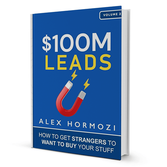 $100M Leads Book by Alex Hormozi - BooxWorm