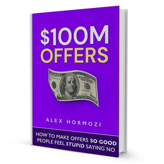 $100M Offers Book by Alex Hormozi - BooxWorm