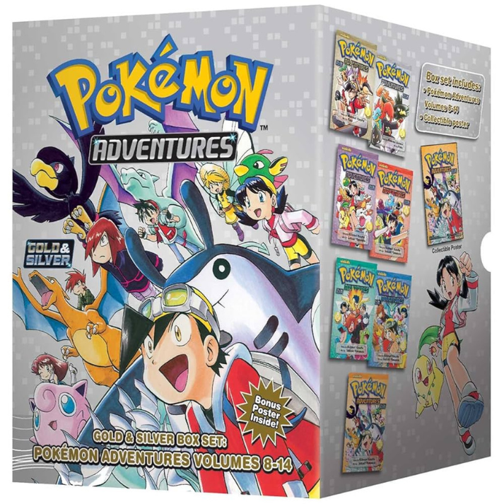 Pokémon Adventures Gold & Silver Box Set by Hidenori Kusaka