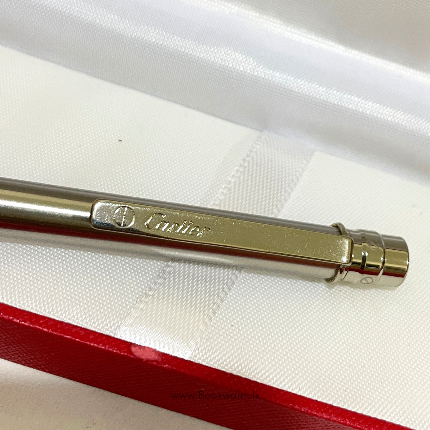 Cartier Slim Ballpoint Pen – Silver