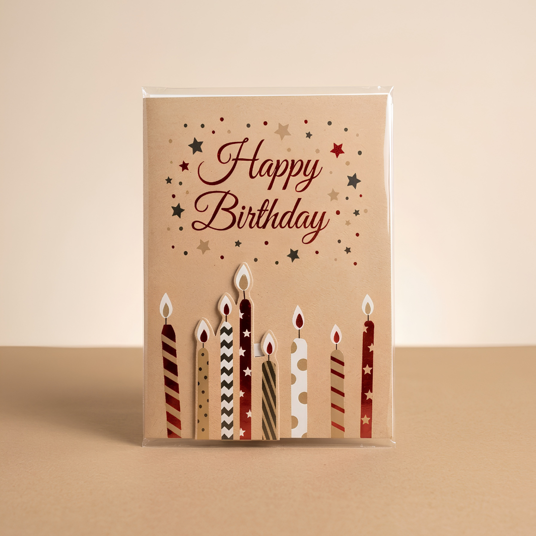 LED Light-Up Birthday Greeting Card