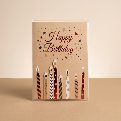 LED Light-Up Birthday Greeting Card