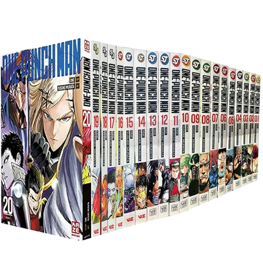 One-Punch Man Volume 1-21 Collection Books Set
