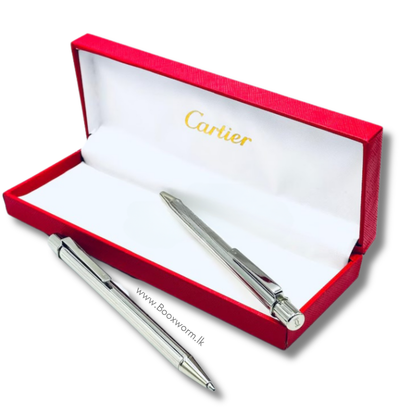 Cartier Slim Ballpoint Pen – Silver