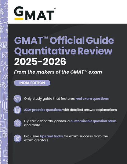 GMAT Official Guide Quantitative Review 2025-2026