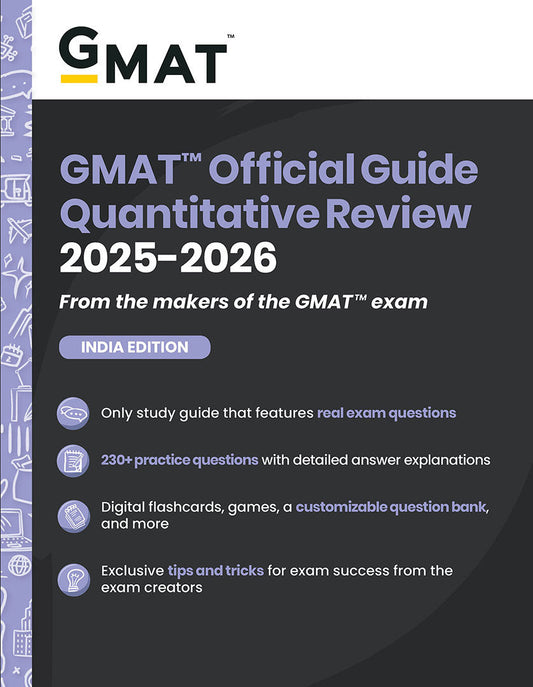 GMAT Official Guide Quantitative Review 2025-2026