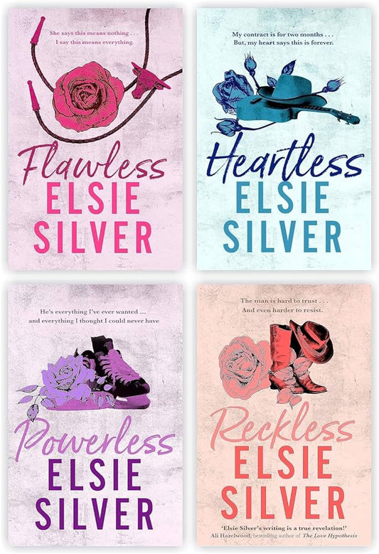 Chestnut Springs 4 Books Collection set: Flawless, Heartless, Powerless & Reckless