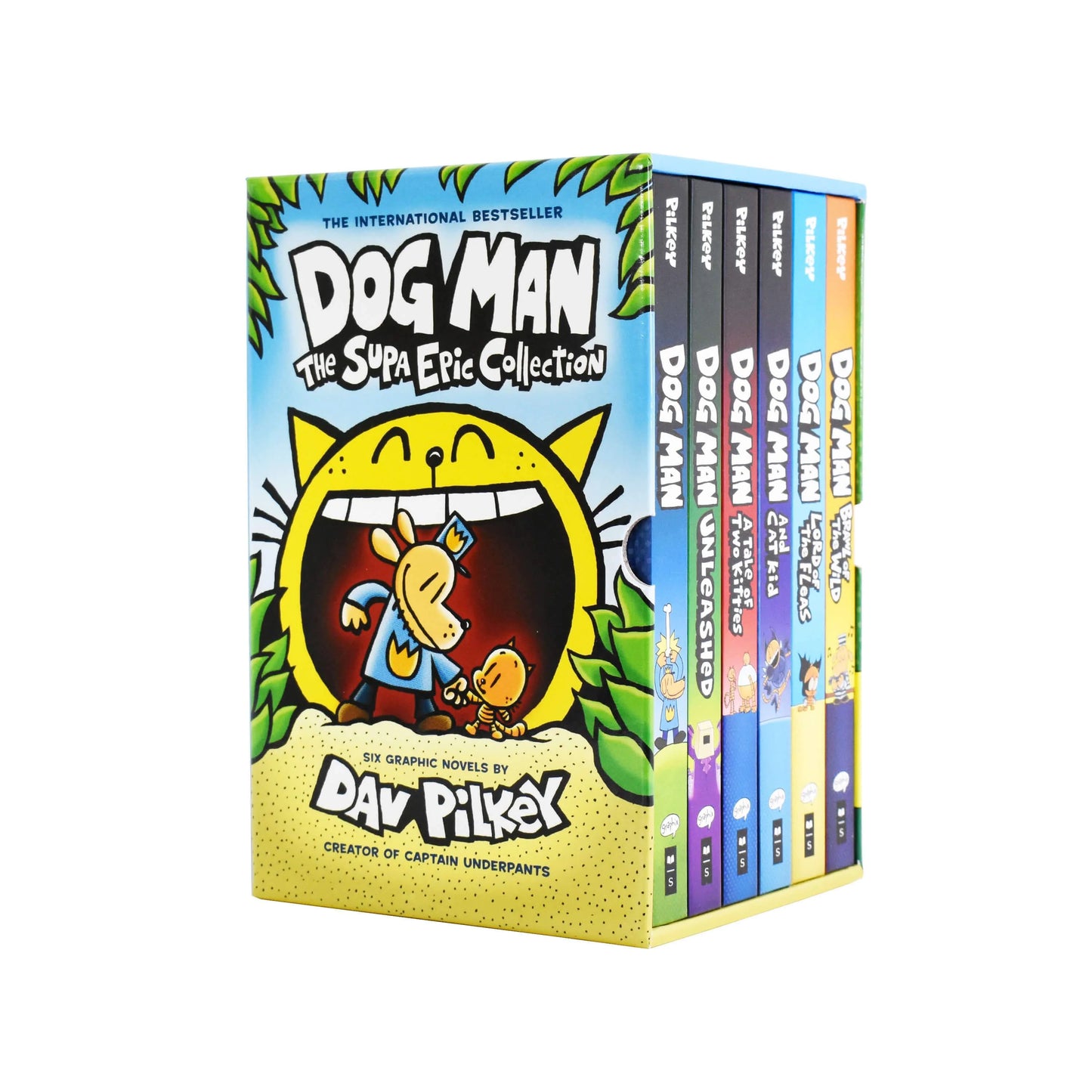 Dog Man 1-6: The Supa Epic Collection: From The Creator Of Captain Underpants