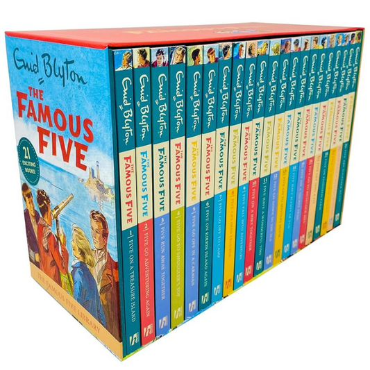 FAMOUS FIVE COMPLETE BOX SET (Set of 21 Books)