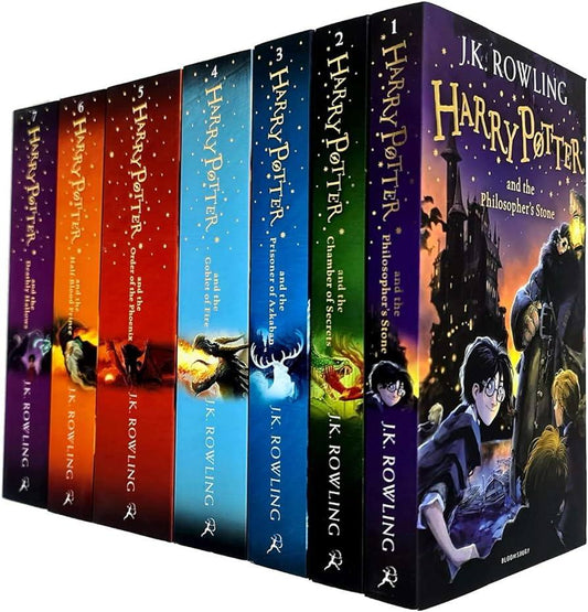 Harry Potter Paperback Box Set (Books 1-7) - BooxWorm