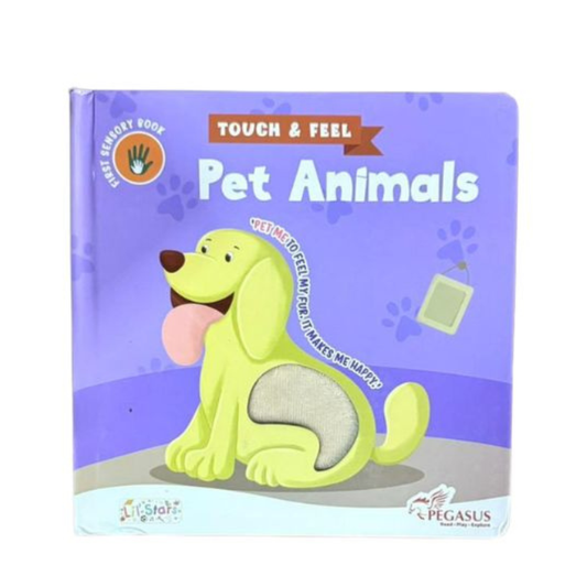 Pet Animals-Board Book(Touch & Feel)