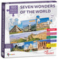 160 Piece Puzzle Seven Wonders of The World