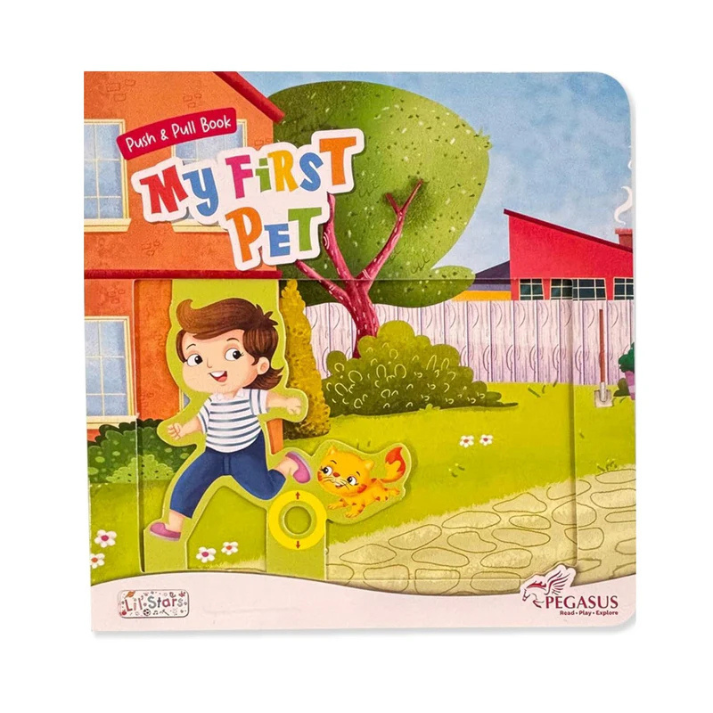 Push & Pull Board Book - My First Pet – BooxWorm