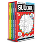 Sudoku - Brain Games For Smart Minds Box Set Of 4 Books  Brain Booster Puzzles for Kids, 480 + Fun