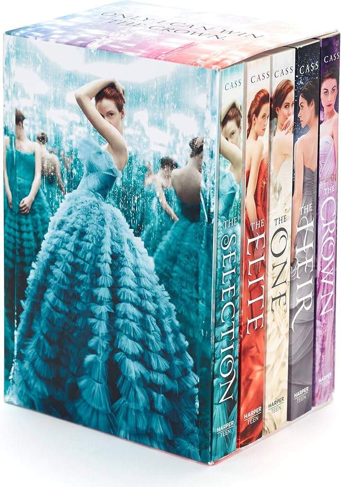 The Selection 5-Book Box Set: The Complete Series Paperback – Box set by  Kiera Cass