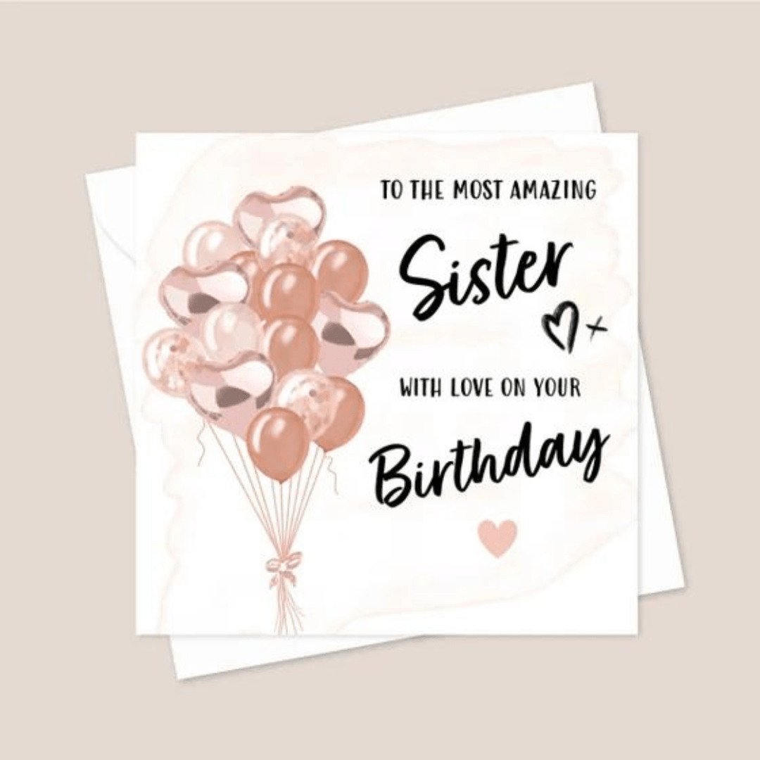 Birthday Card For Sister - BooxWorm