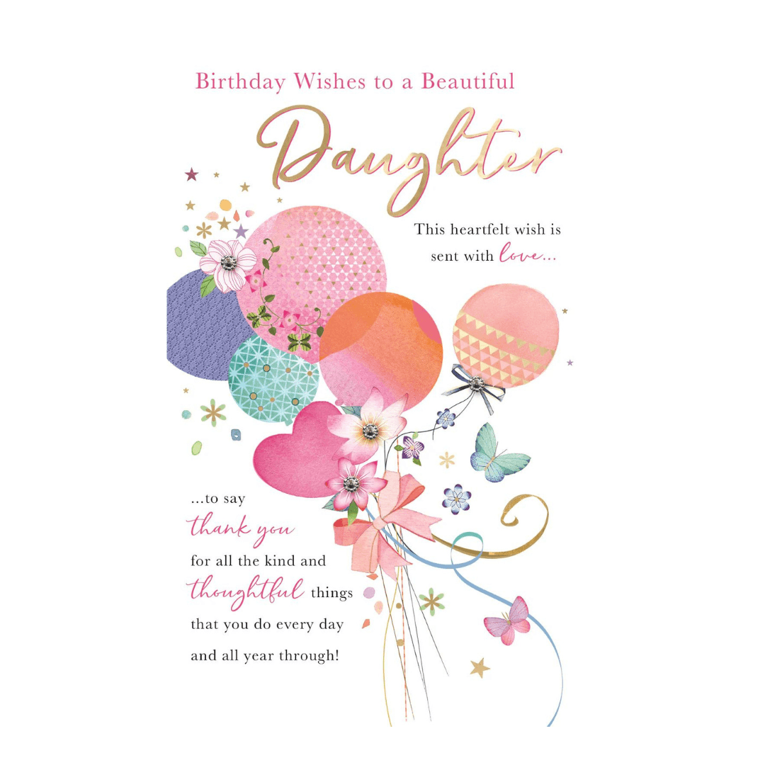 Birthday Greeting Cards For Daughter - BooxWorm