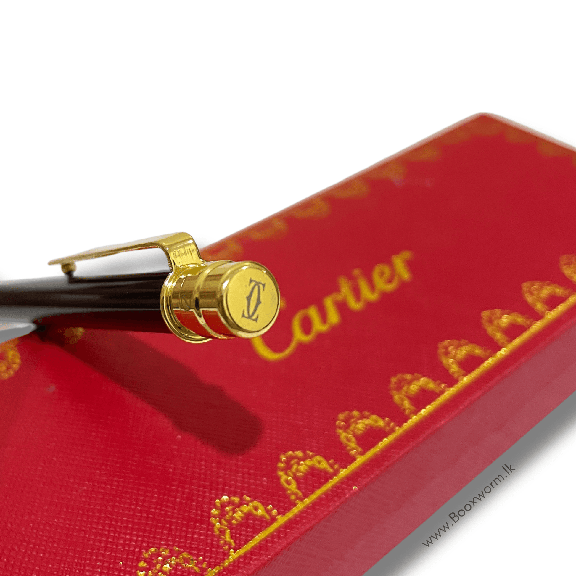 Cartier Slim Ballpoint Pen – Black Elegance Redefined - BooxWorm