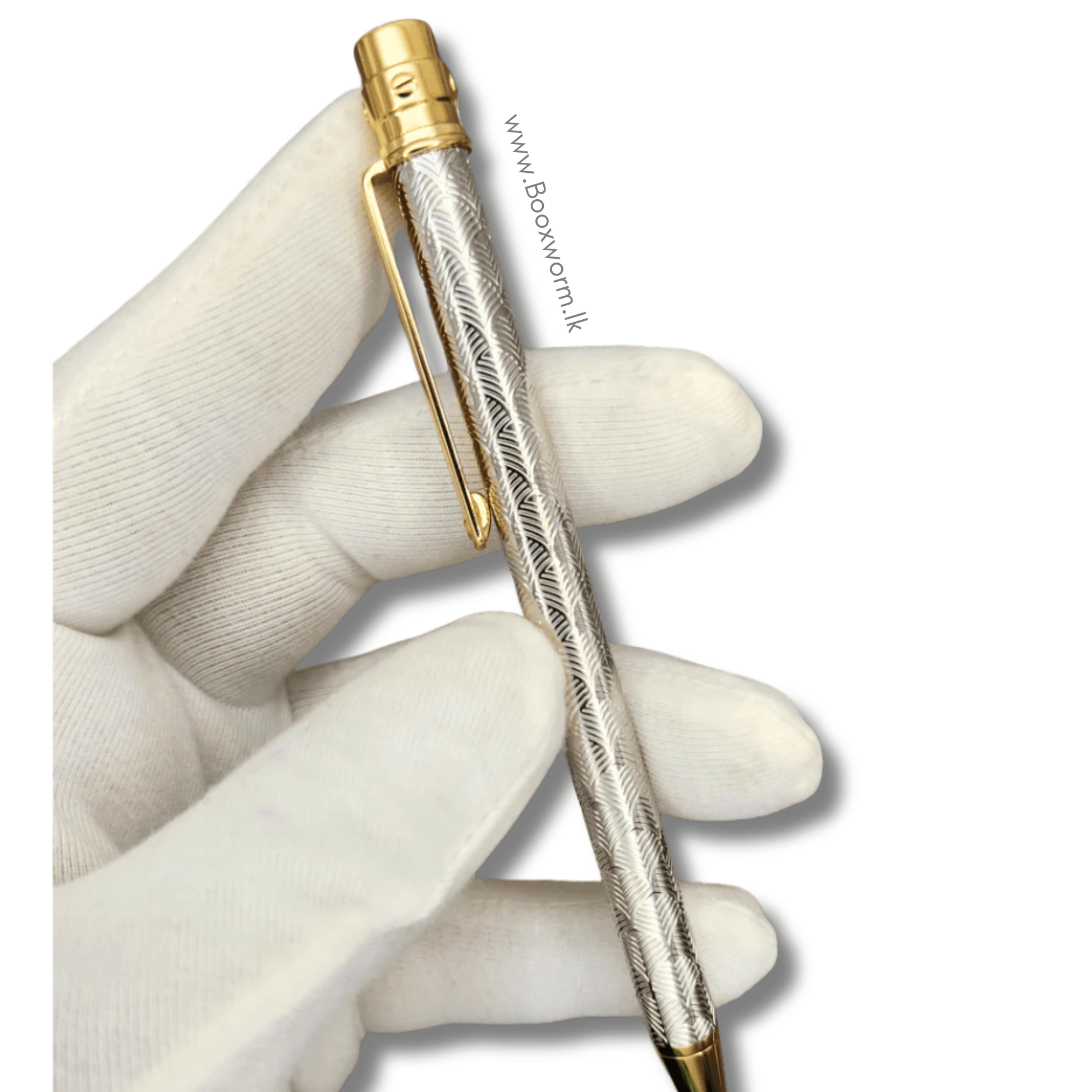 Cartier Slim Ballpoint Pen – Silver & Gold - BooxWorm